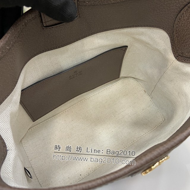 Gucci專櫃古馳最新款Ophidia系列GG小號肩背包水桶包 jh2223型號：781402